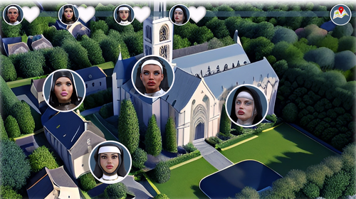 Busty Naughty Nuns [v1.0] [Redfishbone]