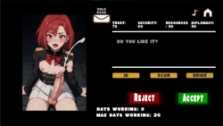 Lewd Border: Waifus [v1.00] [Dana's Demons] screenshot 12