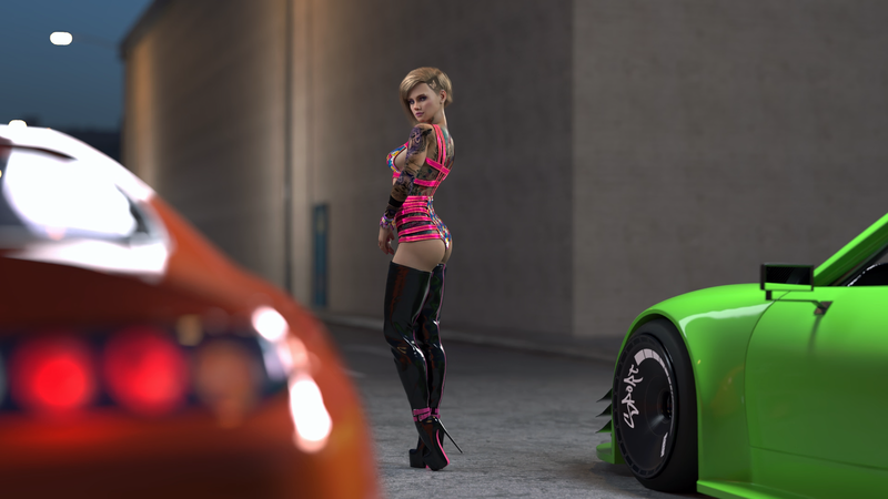 The Harem Garage [v0.18] [CyberTurul] poster
