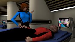 X-Trek II: A Night with Crusher screenshot 1