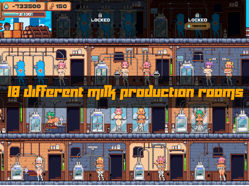 MilkFactory [Test] [pixxgame] poster