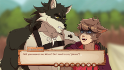 Burrow of the Fallen Bear: A Gay Furry Visual Novel screenshot 1