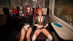 Girls on a Train [v1.0] [Dumb Koala Games] screenshot 2