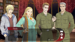 VNRen'PyVampire Slave: A Yaoi Visual Novel screenshot 2