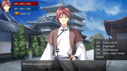 Sengoku Dating Sim screenshot 1