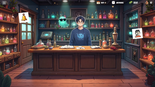 Cursed Curio Shop [v0.01] [Unicorn Studio] v0.01