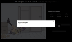 The Simple Escape Game ~Detective Girl and the Underground Warehouse~ screenshot 1