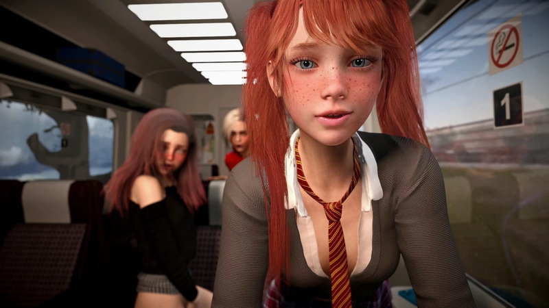 Girls on a Train [v1.0] [Dumb Koala Games] poster