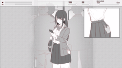 Relentless Teasing of the Uniformed Girl [v1.2] [Nyusabou-Seitokai] screenshot 1