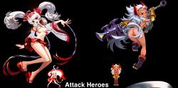 Attack Heroes [v1.08] [Ejoy Games] screenshot 5