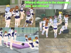 Masochistic Male Bullying Classroom 3D screenshot 3