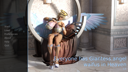 Everyone has Giantess Angel Waifus in Heaven screenshot 0