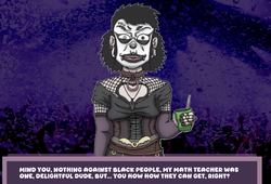 Approach the weird Goth Girl at the Party! [v1.0] [Nuskadamo] screenshot 1