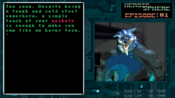 Heroic Sphere - Ep 1 : Cyberwollf screenshot 1