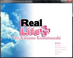 Real Life Plus Ver. Kaname Komatsuzaki screenshot 0